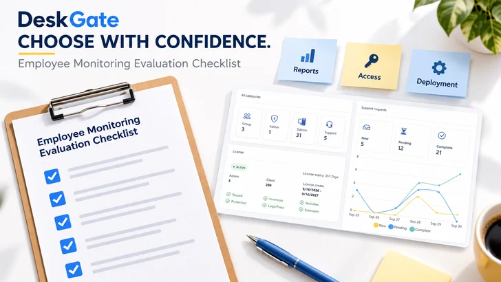 Employee Monitoring Software Evaluation Checklist