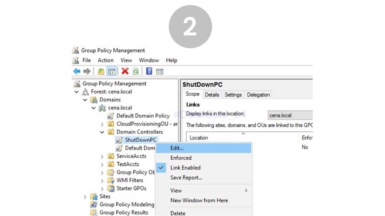 Active Directory Group Policy GPO configuration 3