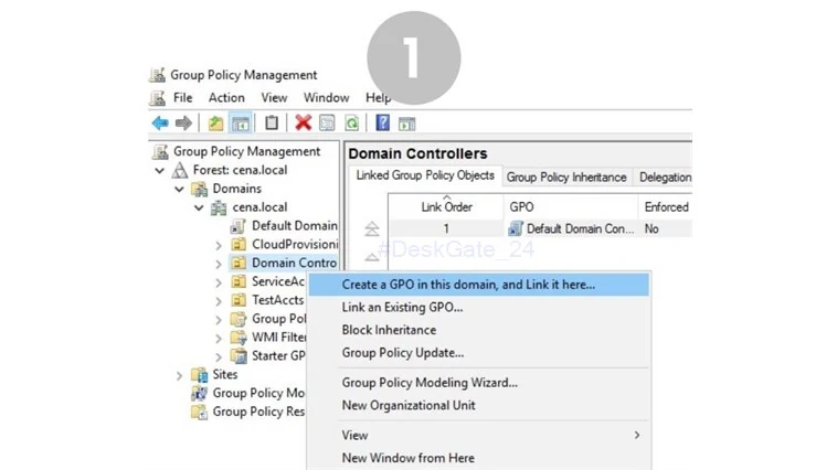 Active Directory Group Policy GPO configuration 4