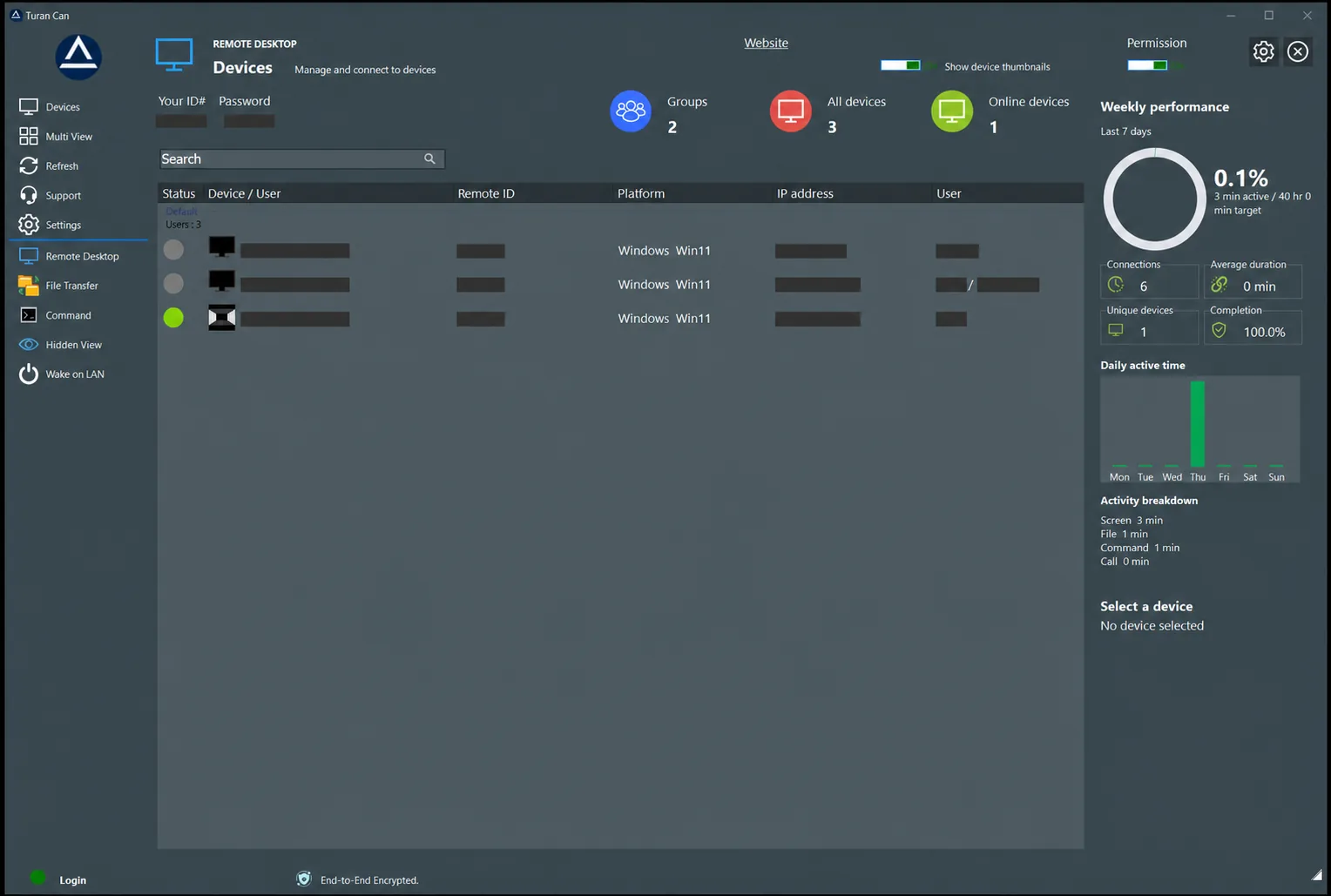 DeskGate on-premise endpoint management software